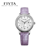 【高圆圆同款】飞亚达(fiyta)花语系列 自动机械表女士手表腕表钟表