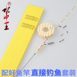 中发鱼具 鱼钩鱼线鱼漂套装 绑好主线双钩子线浮漂钓鱼渔具垂钓用品