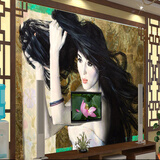 科卡性感美女宾馆壁布立体丝袜墙意思情趣墙布房3d壁画酒吧背景情趣酒店搜是影视什么淘宝图片