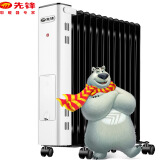 dyt-z5电热油汀13片电暖器家用电暖气片 室内加热器电暖器节能 黑色