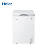 海尔(haier)小冰柜 100升 卧式冷藏冷冻 转换节能低霜 家用小冷柜bc