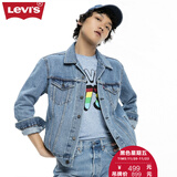 levi"s李维斯男士翻领纯棉牛仔夹克外套72334-0131levis 浅牛仔色 m