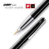 凌美(lamy) 【德国原装进口】studio演艺系列14k金钢笔限量版办公用品