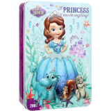 迪士尼(Disney)200片拼图玩具 儿童拼图苏菲亚公主玩具(古部木制铁盒拼图)11DF2797六一儿童节礼物送宝宝