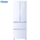 海尔(haier)冰箱 多门对开门342升小型法式四门家用变频风冷无霜双