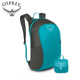 OSPREY 背包户外超轻皮肤包 防泼水压缩随身包可折叠双肩包 海蓝 O/S