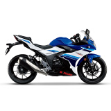 [定金]豪爵铃木gsx250r abs版-双缸水冷电喷250cc摩托车 水晶蓝-定金