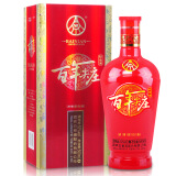 五粮液股份出品 百年尖庄 纪念酒 喜庆红瓶装 52度浓香白酒500ml