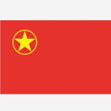 晨精(chenjing)五星红旗中国国旗八一军旗党旗团旗大中小队旗123456号