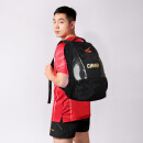 李宁（LI-NING）乒乓球包双肩背包国家队同款 乒乓球运动包ABST111黑色