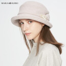 玛丽亚.古琦（MARJA KURKI）泰国保暖帽子女士冬季送长辈 妈妈款礼帽 时尚休闲帽 时光美人 米色