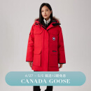 加拿大鹅（Canada Goose）Expedition女士派克大衣户外休闲外套大鹅羽绒服 4660L 11 红色 2XS
