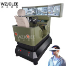 WZJOLEE乔立教仪QL-MNADG01汽车驾驶模拟器VR动感三屏大车仿真驾驶平台