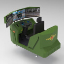 凯佑 汽车驾驶模拟器训练模拟器+静态三屏单座