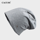 CACUSS帽子男女士春秋薄款棉包头套头帽夏季空调睡觉保暖月子帽产后深大