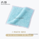 内野（UCHINO）幸福系列浴巾柔软毛巾商场同款8835F805-N 幸福手帕(蓝色)