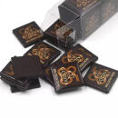 比利时进口大板GODIVA歌帝梵85%黑巧克力排块散装50片休闲零食品 85%黑巧克力 50片装