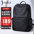 高尔夫（GOLF）双肩包男士旅行背包15.6/16英寸电脑学生书包出差包520礼物送男友