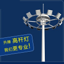 球场高杆灯中杆灯10米12米15米25米30米体育场篮球场足球场广场灯 12米圆盘6个200W