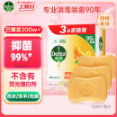 滴露（Dettol）健康香皂柑橘沁爽3块装 抑菌99% 肥皂洗手洗澡男士女士儿童通用