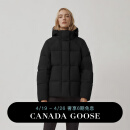 加拿大鹅（Canada Goose）Junction女士黑标派克大衣户外休闲外套大鹅羽绒服 2602LB 61 黑色 L