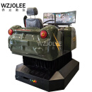 WZJOLEE乔立教仪动感驾驶模拟器49寸曲面屏VR安全驾驶特情处置训练平台