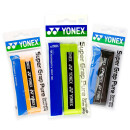 YONEX尤尼克斯羽毛球手胶防滑吸汗带握AC108EX橙+柠檬绿+黑3条独立包装