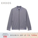 ERDOS【商场同款】 春夏小翻领轻薄时尚舒适长袖男开衫 藏蓝 180/100A/XL