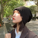 JTTCAC日本时尚女士帽夏季光头戴的帽子薄款堆堆帽月子帽包头套化疗冷帽 黑色 均码