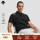 DESCENTE迪桑特综训训练系列运动健身男士短袖POLO衫夏季新品 BK-BLACK XL (180/100A)