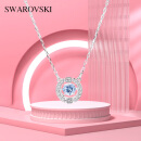 施华洛世奇（SWAROVSKI）跳动的心项链时尚女士饰品 礼物 送女友 蓝色 5279425 蓝色