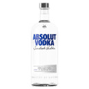 绝对伏特加全球直采 Absolut Vodka 绝对伏特加原味经典瑞典洋酒 一瓶一码 1000mL 1瓶