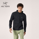 ARC’TERYX始祖鸟 INCENDO AIRSHELL HOODY 轻量 男子 风壳夹克 Black/黑色 M