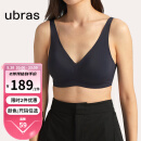 ubras【断色码捡漏】软支撑3D反重力细肩带文胸内衣女文胸罩情人节礼物 黑色（背勾款） M