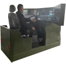 思源教仪SY-MN2003B东风天锦EQ1120GA2驾驶模拟器 通装车驾驶模拟训练平台三屏汽车驾驶模拟器