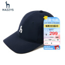 哈吉斯（HAZZYS）配饰 街头显脸小情侣棒球帽AAAZ1C3A005 深藏青色DN 均码