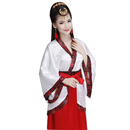 裙汉服舞蹈古代演出服装古筝图片