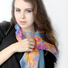 ANERLI�������������Ի÷�Ҷ˿��AQA-12-138 ��ɫ