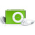 苹果(Apple)iPod shuffle 三代 2G MP3播放器(绿色)