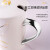 BUDINGCIYI 创意十二星座马克杯带盖勺牛奶杯陶瓷杯子男女士情侣水杯咖啡杯 金牛座（黑）