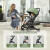 优乐博（ULOP）婴儿推车可坐可躺婴儿车轻便减震0-3岁新生儿高景观遛娃神器 一键折叠+双向睡篮 婴儿手推车