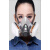 620P防毒面具钣金喷漆活性炭面罩720P防工业粉尘气体异味 620P七件套套装