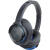 铁三角（Audio-technica）【日本直邮】头戴式无线蓝牙耳机 头戴式耳麦 长续航低延迟 轻便贴耳 佩戴舒适 ATH-WS660BT【金属蓝】