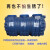 隔油池餐饮厨房油水分离器地埋式加厚PE塑料饭店食堂商用化油池桶 50人用蓝色0.3立方(特厚款)