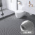 柯瑞柯林（CreClean）PVC镂空防滑垫 门口入户S形塑料地毯浴室卫生间地垫 *宽1.2m长1m*厚4.5mm 灰色 SGR4.5