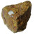 聪蝶金矿石 原石  摆件 矿物 观赏石 矿石 矿标 像狗头金 桔红色 25号395克