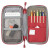 LIHIT LAB. 日本喜利ACTACT学生笔袋便携式文具盒工具包杂物收纳包商务办公多功能大容量 红色（小）