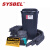 西斯贝尔（SYSBEL）SKIT002G 移动式防溢应急处理套装 吸附棉小规模泄露事故应急处理 移动式防溢应急处理套装（灰色通用型） 现货