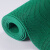 LENCUSN 黑色S型镂空网眼地毯实心 5.5mm 1.2x15米一卷 防水泳池地垫PVC塑料疏水浴室洗手间防滑垫