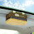 创意汽车纸巾盒车用抽纸盒天窗遮阳板挂式车载椅背头枕餐巾纸抽盒 帆布款